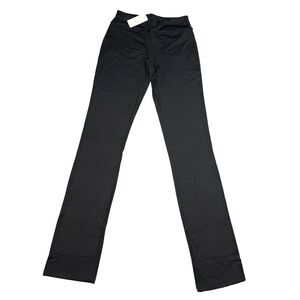 Yogipace Yoga Pants Women's Small Black 35in Inseam Straight Leg YCW1003-35-Tall